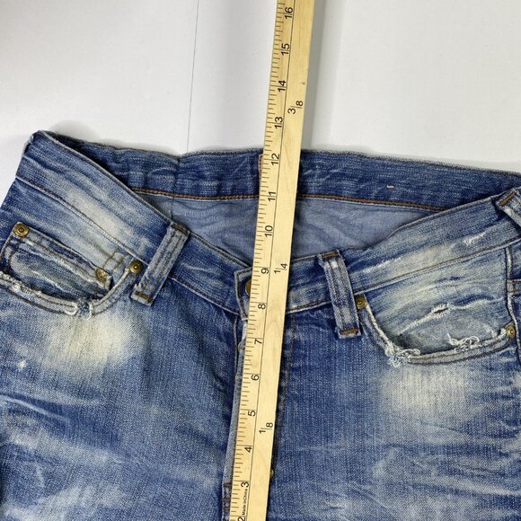 PRSP Jeans 30X33 Denim Slim Straight Rambler Cotton Portugual Button Fly - Picture 14 of 16